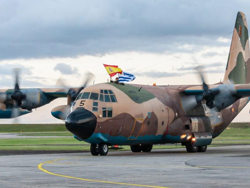 Aviones Hércules Uruguay