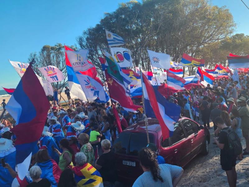 Acto por los 52 años del Frente Amplio. Foto: Frente Amplio.