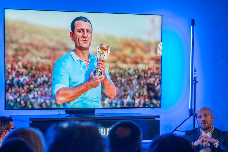 Samsung presentó "La historia nunca vista": un proyecto que reconstruye momentos históricos de Uruguay con tecnología Neo QLED 8K