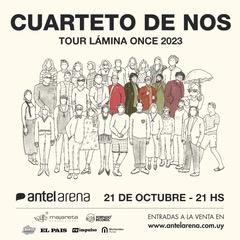 ¡CUARTETO DE NOS en Montevideo!