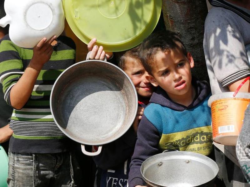 Crisis humanitaria en Gaza. Foto: ONU.