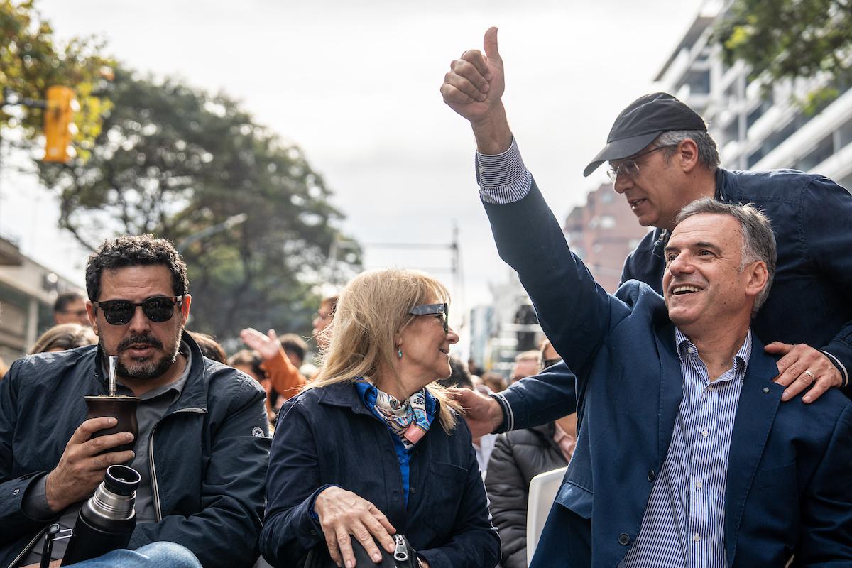 "Fueron planteos muy jugados que tendrán su devolución", aseguró el presidente Orsi tras el acto del PIT-CNT