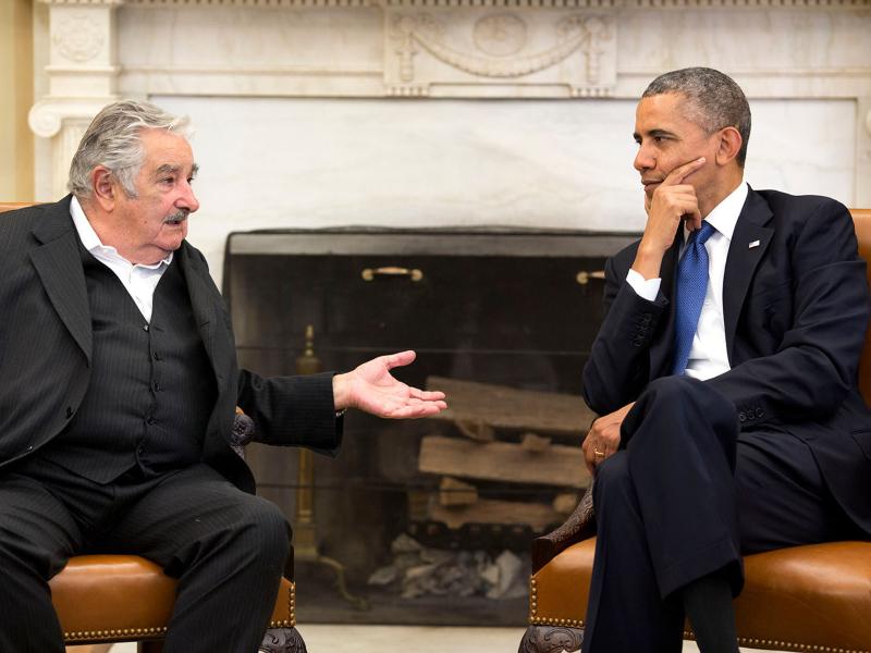 José Mujica y Barack Obama. Foto: Casa Blanca.