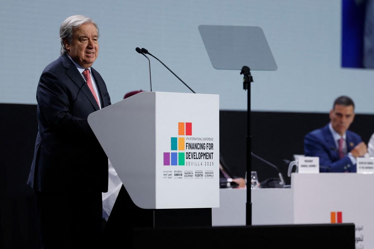 La ONU llama a relanzar "el motor del desarrollo" ante el "caos climático" y los conflictos