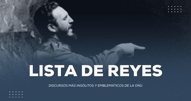 Discursos más insólitos y emblemáticos de la ONU