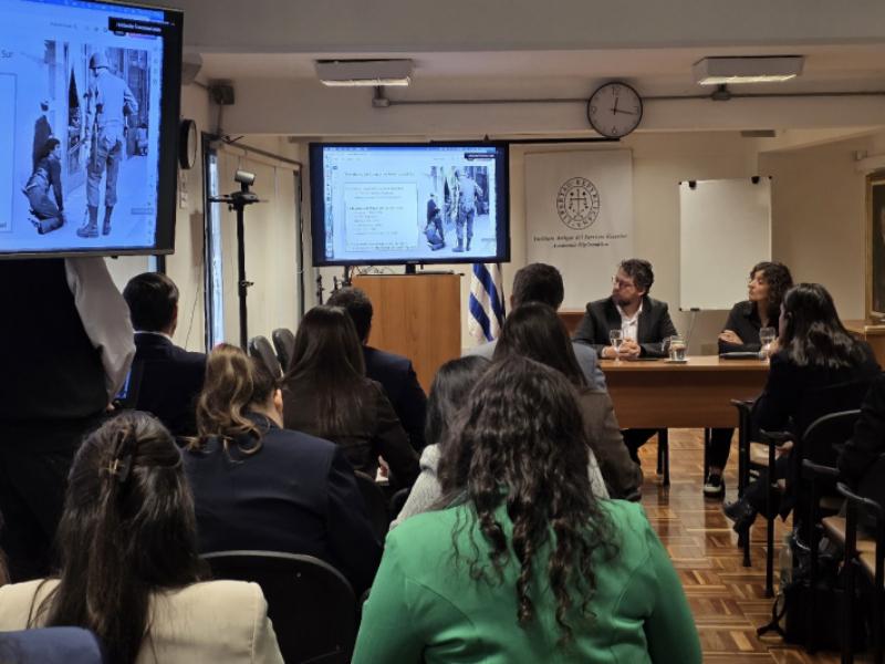 Presentación de la segunda tanda de archivos digitalizados del MRREE relativos al Plan Cóndor. Foto: MRREE.