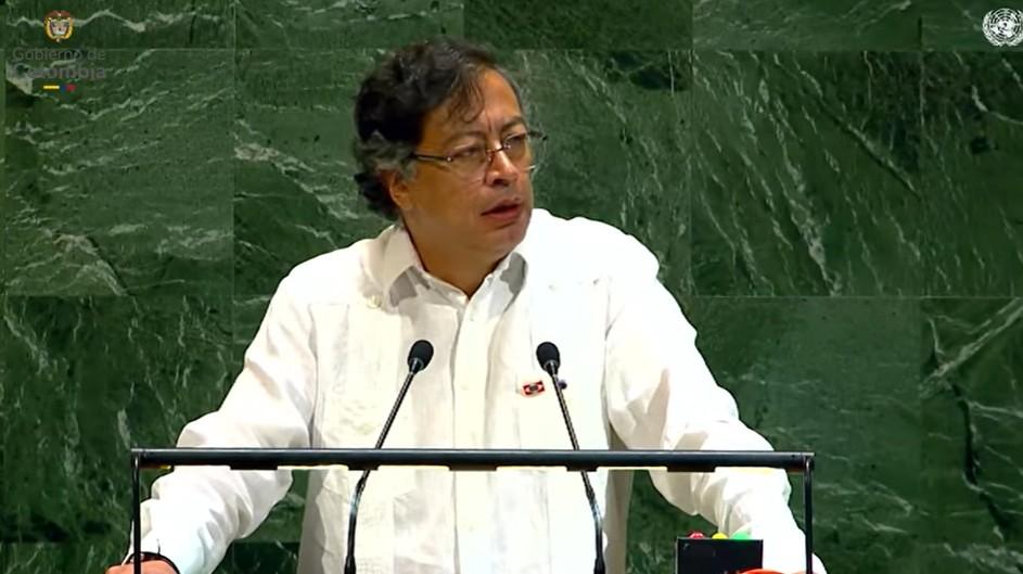 Petro sobre Gaza en la ONU: "Es genocidio y hay que gritarlo una y otra vez"