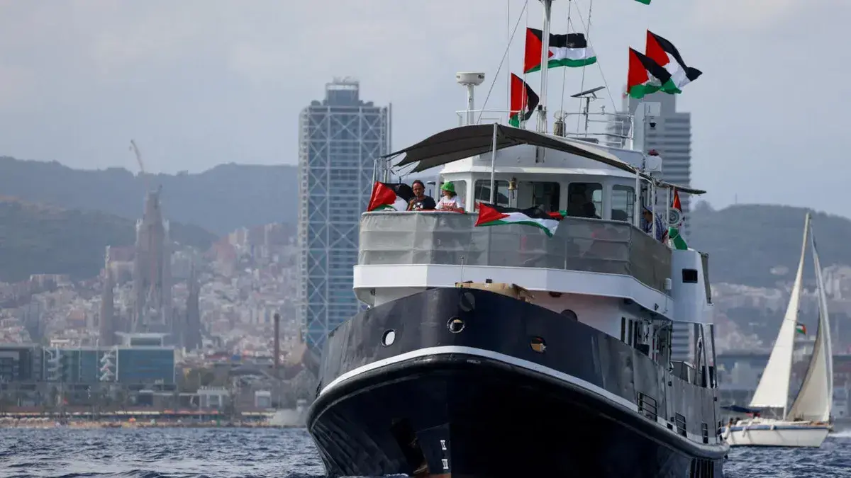 Israel interceptó en aguas internacionales a la Flotilla Global Sumud que navega hacia Gaza