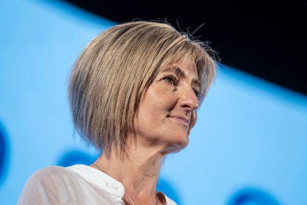 La subsecretaria del Interior, Gabriela Valverde. Foto: Mauricio Zina / adhocFOTOS