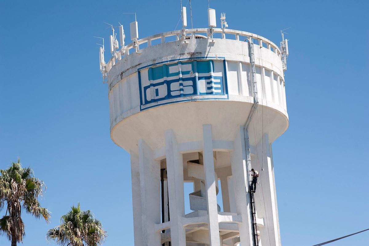 Torre de OSE, La Paloma. Foto: Ricardo Antúnez /Adhoc