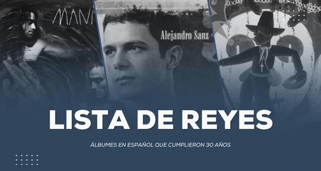 Álbumes en español que cumplieron 30 años