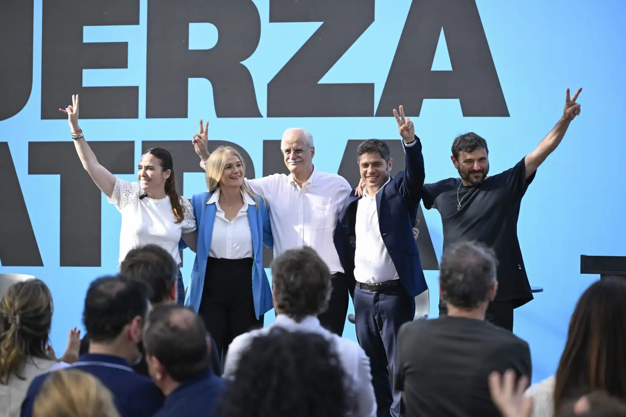 Cierre de campaña Fuerza Patria. Imagen: Prensa.