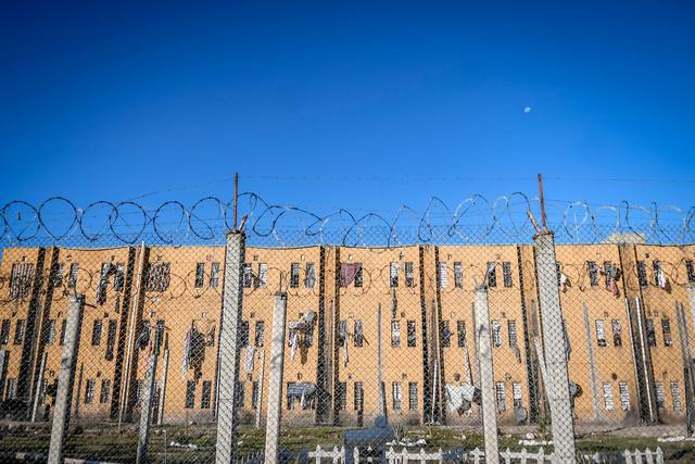 Módulo 11 en la Carcel de Santiago Vázquez en Montevideo. Foto: Javier Calvelo / adhocFOTOS
