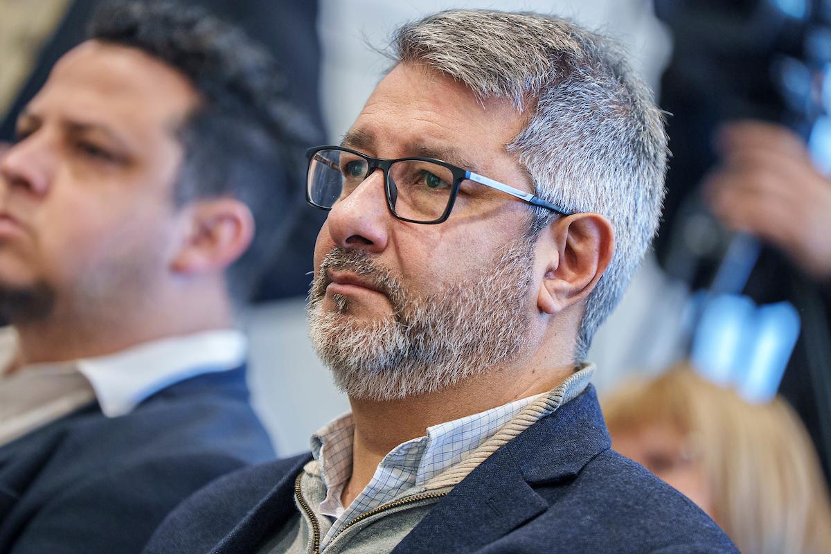 El director de Coordinación Institucional de la Intendencia de Montevideo. Foto: Mauricio Zina / adhocFOTOS