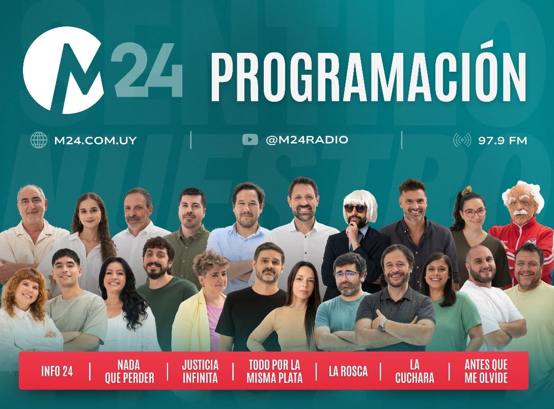 ¡Gracias por acompañarnos! M24 fue la radio que más creció en 2025, con un 40% de aumento en su audiencia